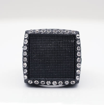Signature Ring Black/Clear