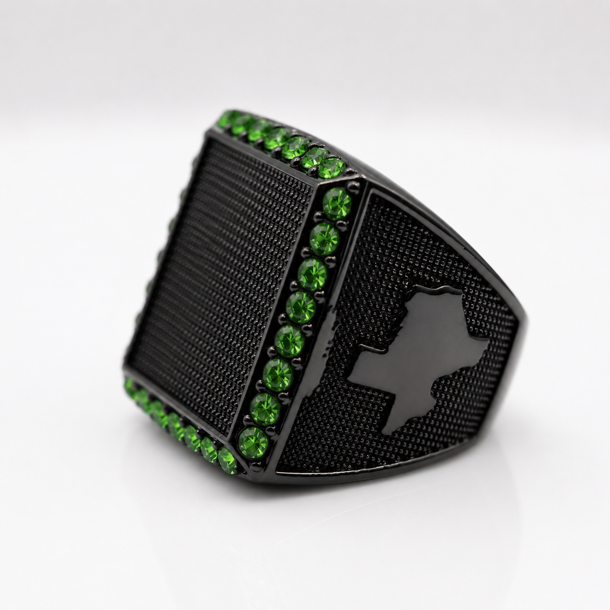 Signature Ring Black/Green