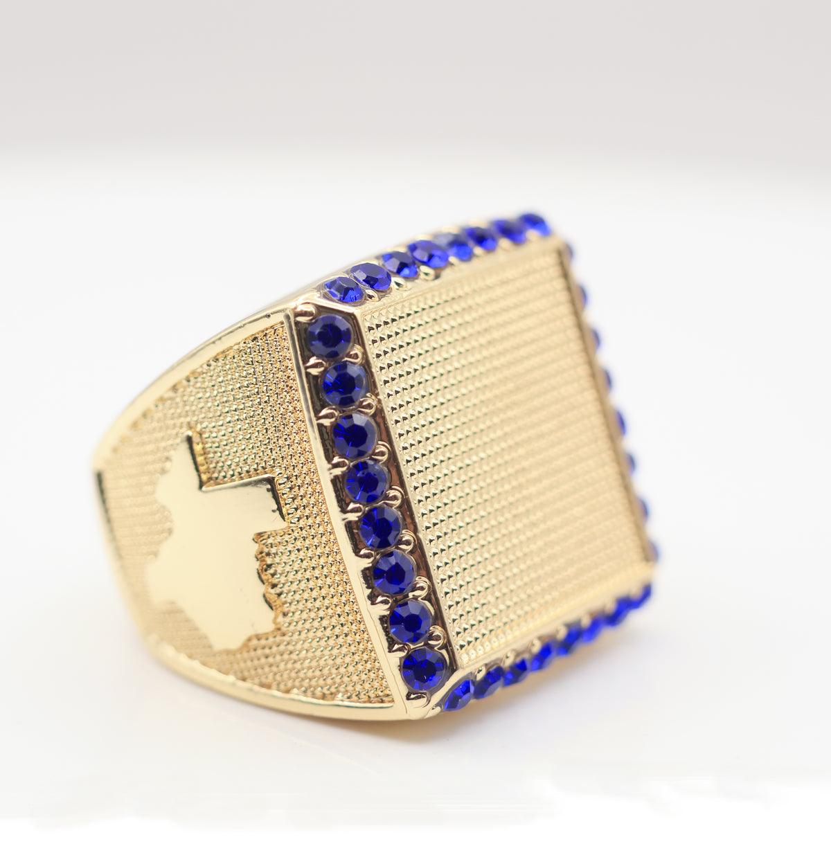 Signature Ring Gold/Blue