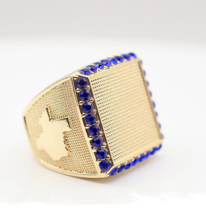 Signature Ring Gold/Blue