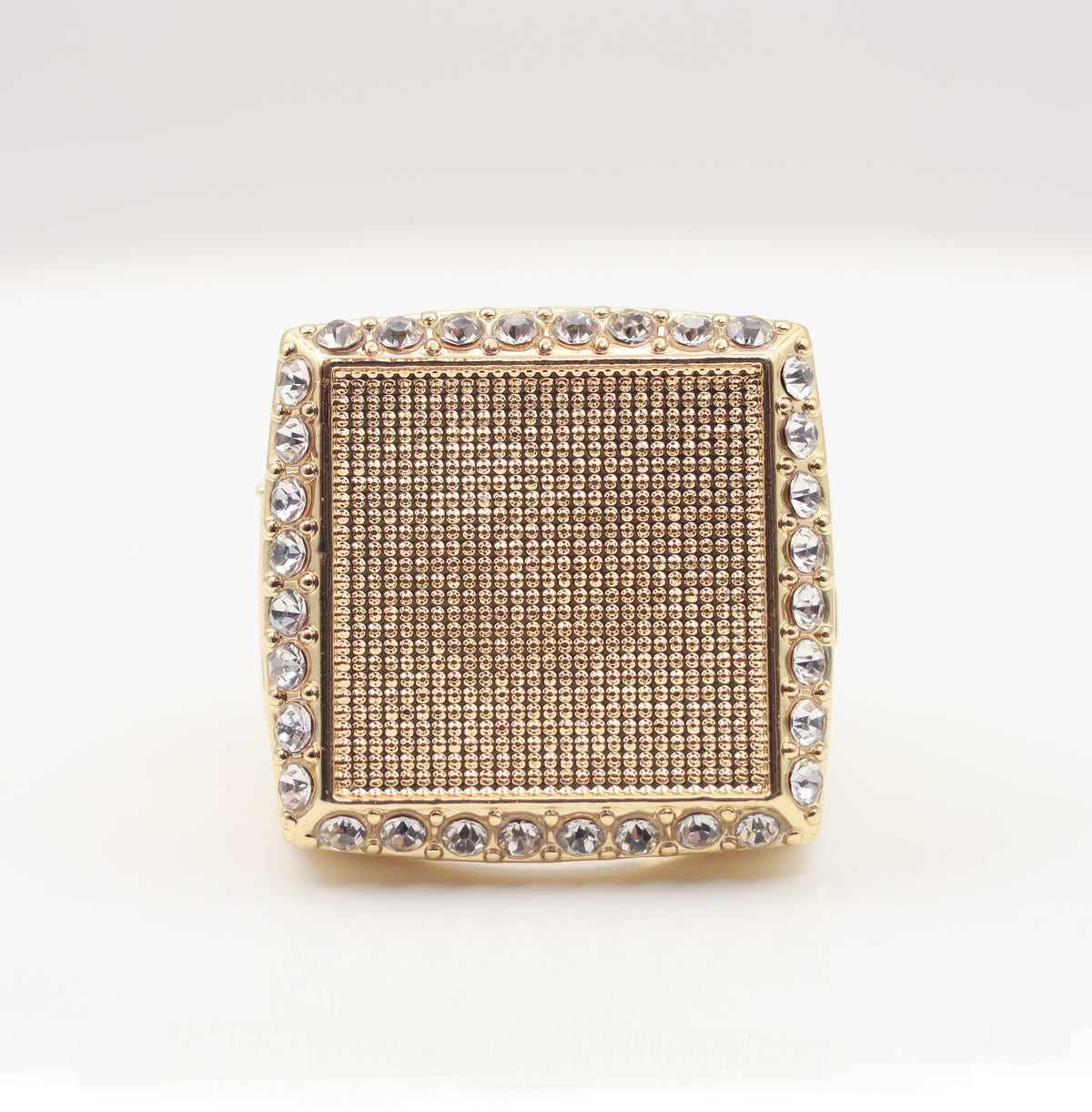 Signature Ring Gold/Clear