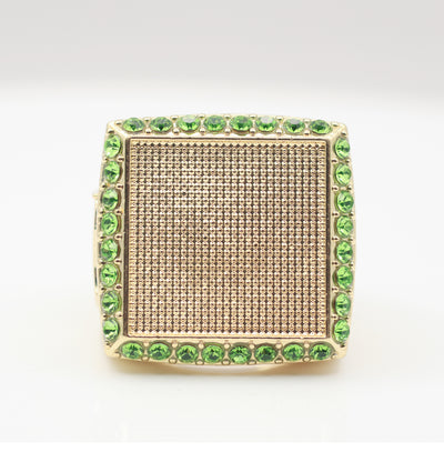 Signature Ring Gold/Green