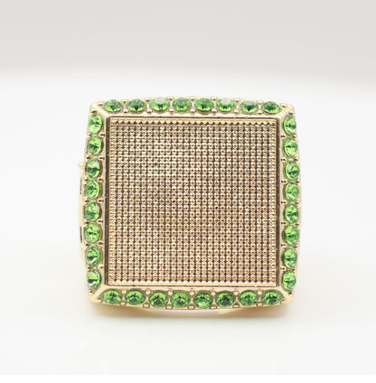 Signature Ring Gold/Green