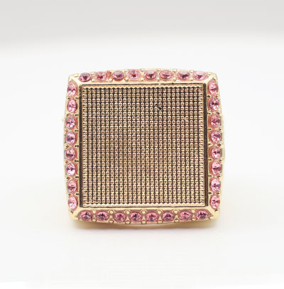 Signature Ring Gold/Pink