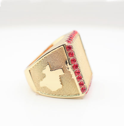 Signature Ring Gold/Red