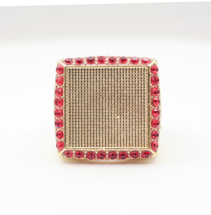 Signature Ring Gold/Red