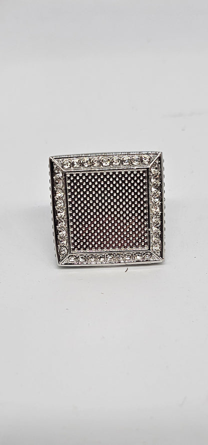 Legacy Ring Silver/Clear