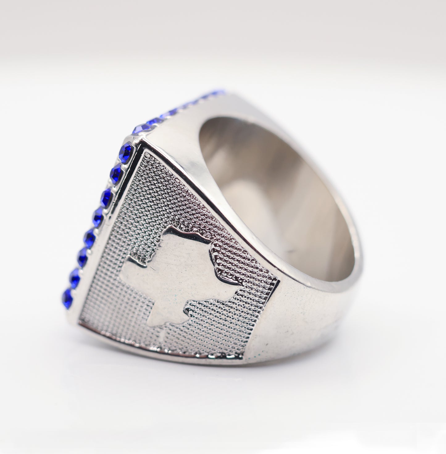 Signature Ring Silver/Blue