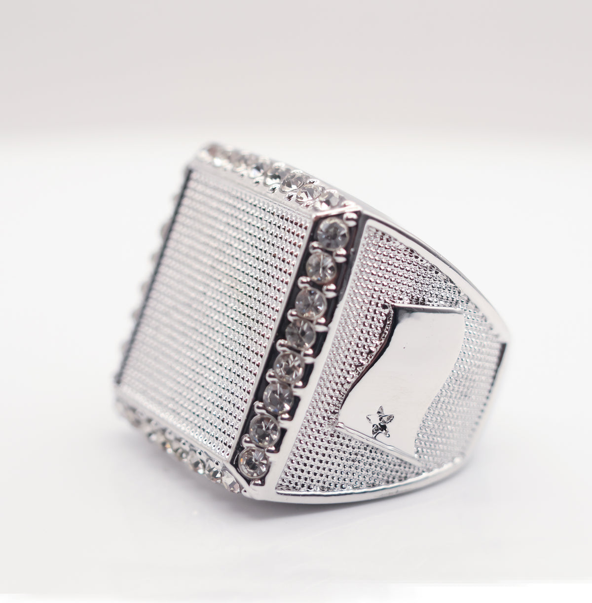 Signature Ring Silver/Clear