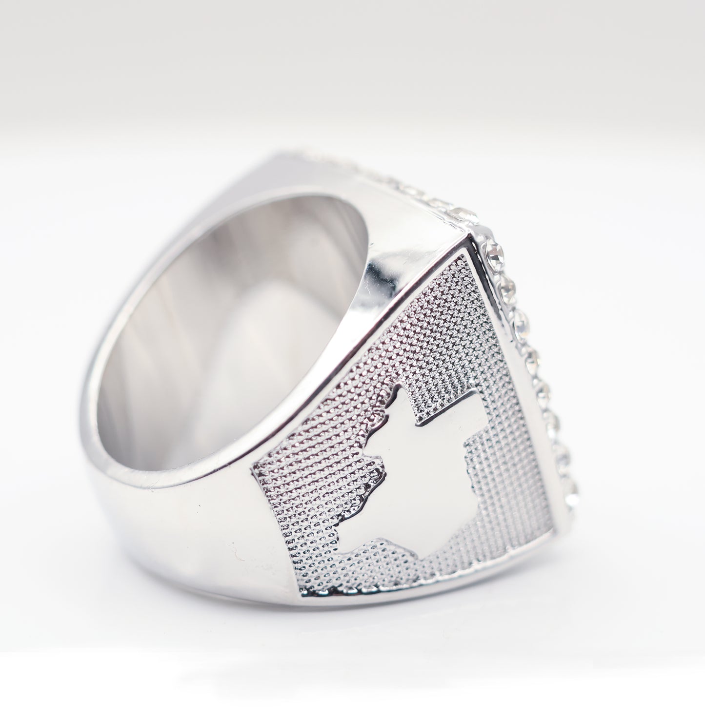 Signature Ring Silver/Clear