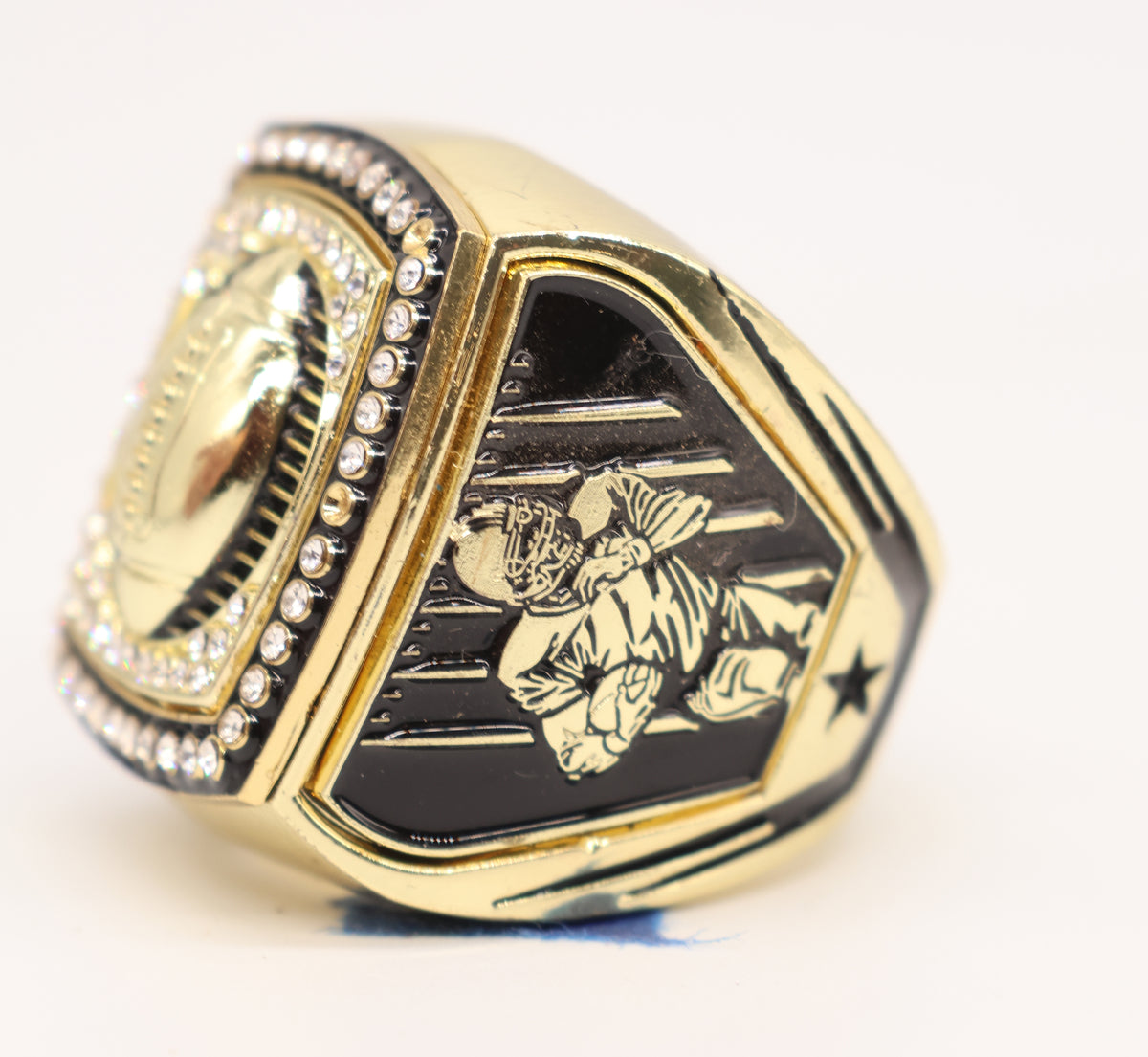 EPIC Football Gold Ring