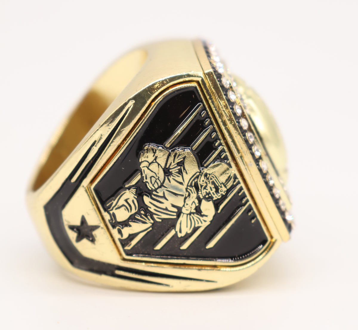 EPIC Football Gold Ring