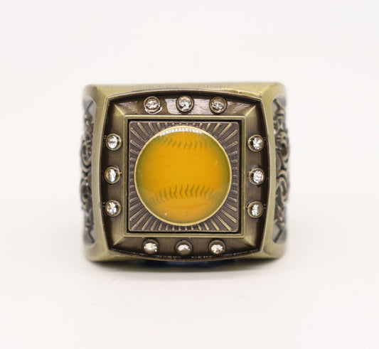 Torch Ring Softball Gold