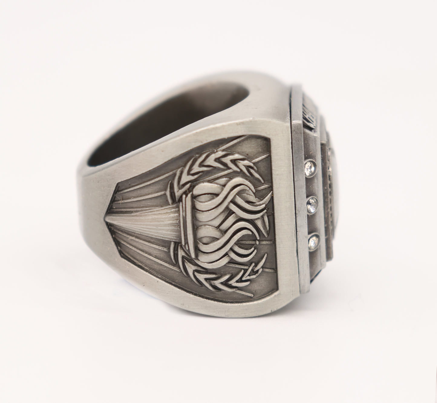 Torch Ring Baseball Silver