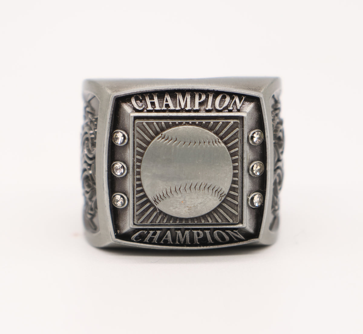 Torch Ring Baseball Silver