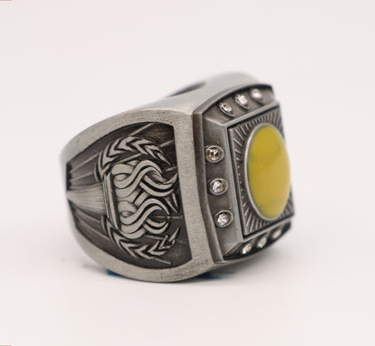 Torch Ring Softball Silver