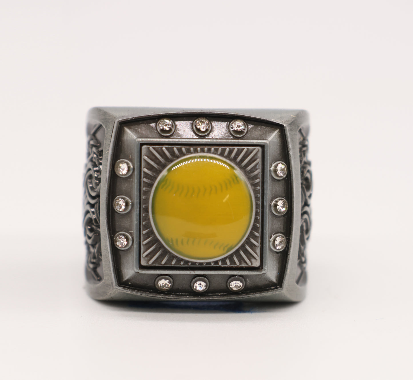 Torch Ring Softball Silver