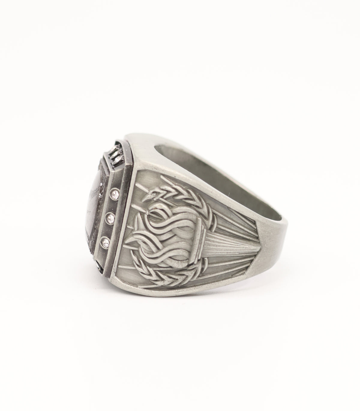 Torch Ring Baseball Silver