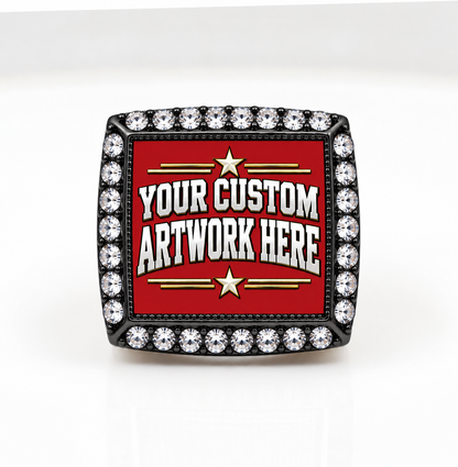 Signature Ring Black/Blue