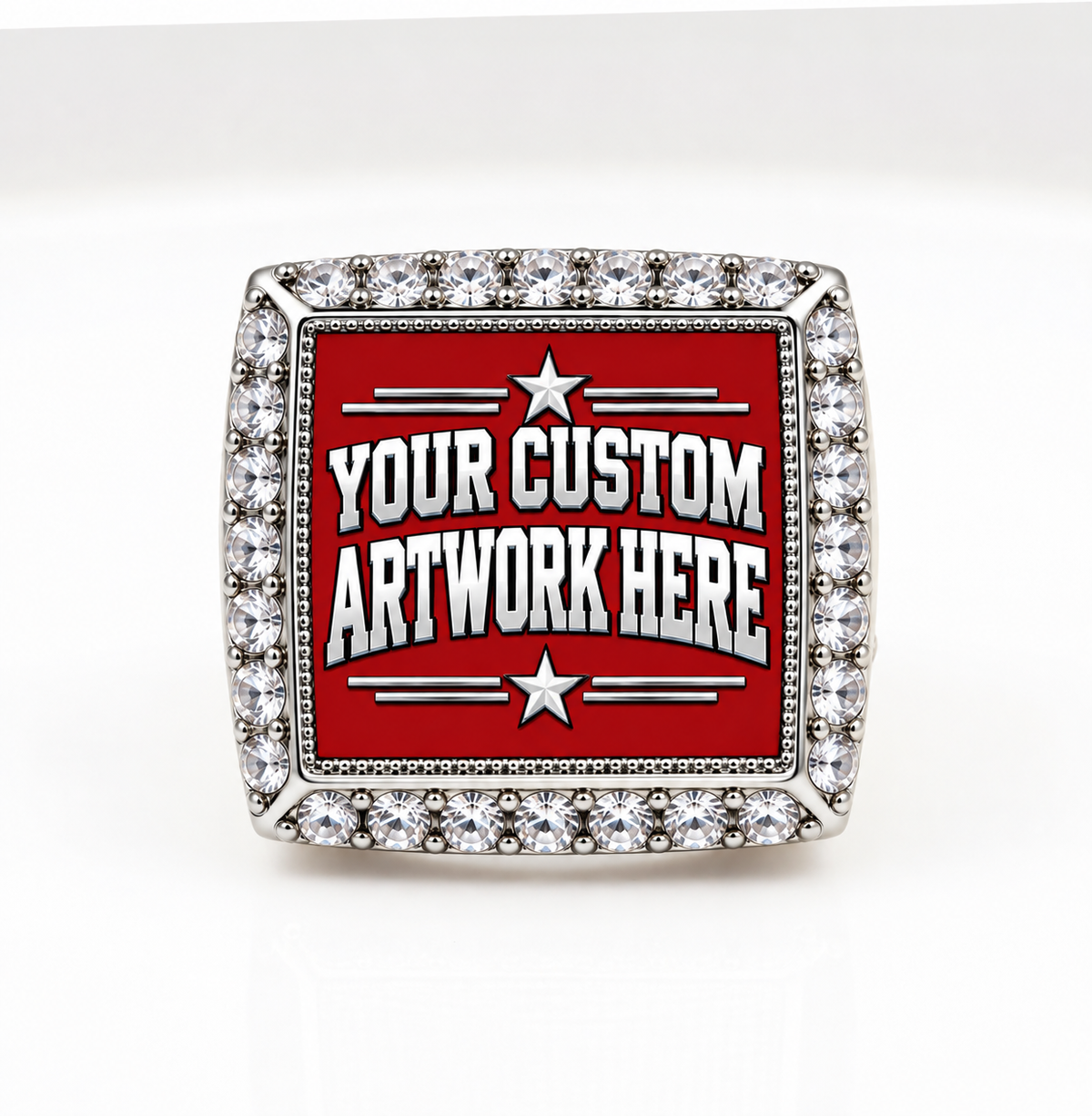 Signature Ring Silver/Green