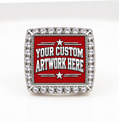 Signature Ring Silver/Green